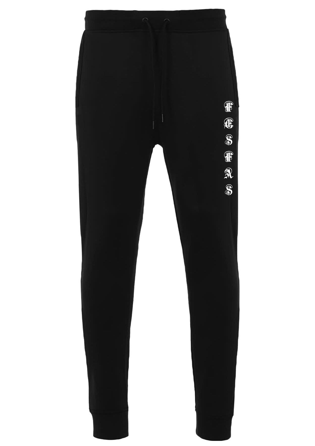 FesFas Graphic-print Sweatshirt Set | Black