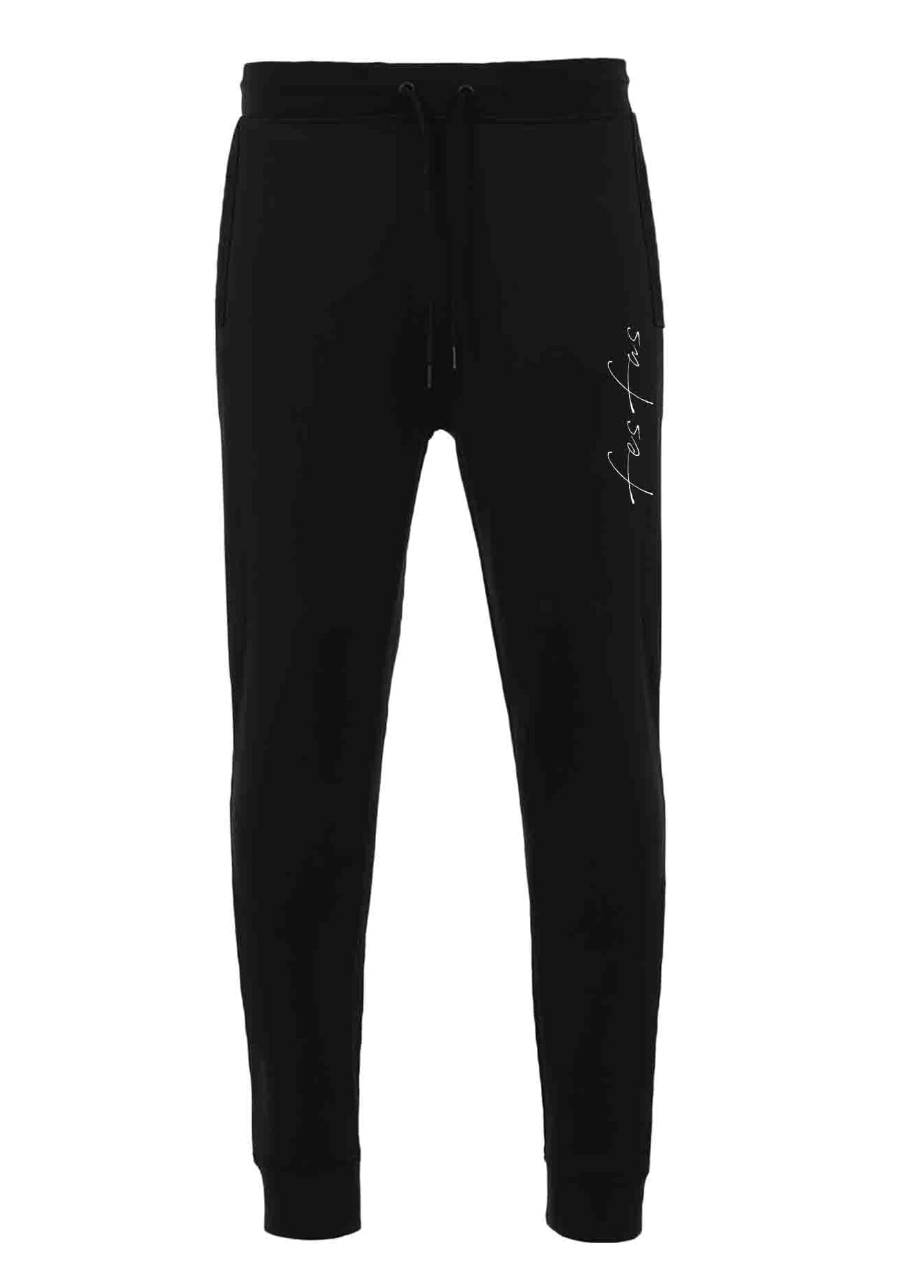 FesFas Angel-print Sweatshirt Set | Black