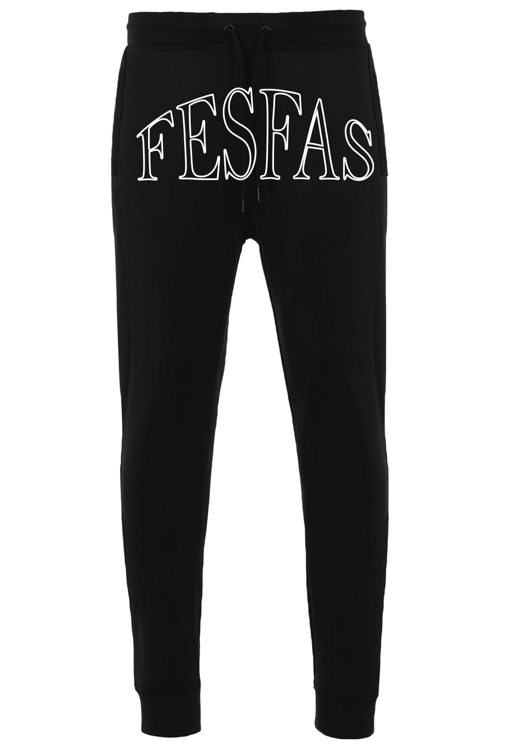 FesFas Drawstring Joggers | Black