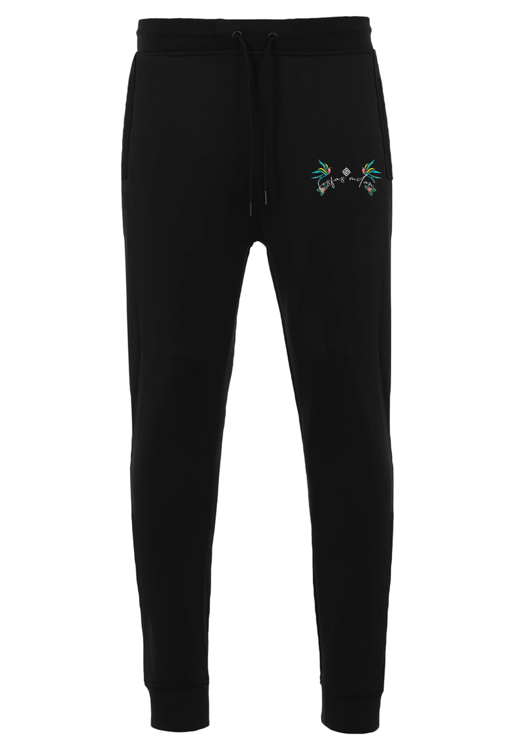 FesFas Drawstring Joggers | Black