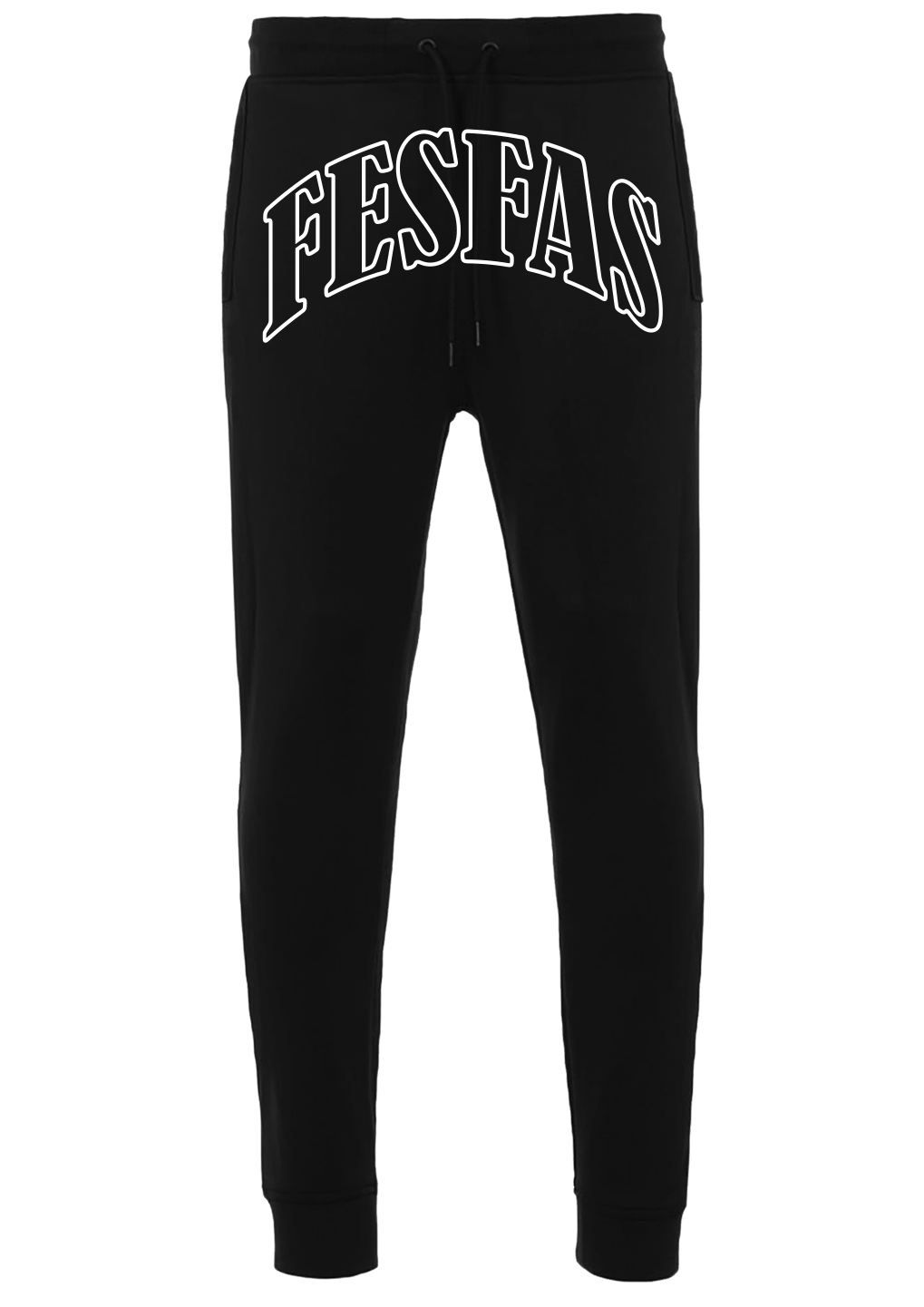 FesFas Drawstring Joggers | Black