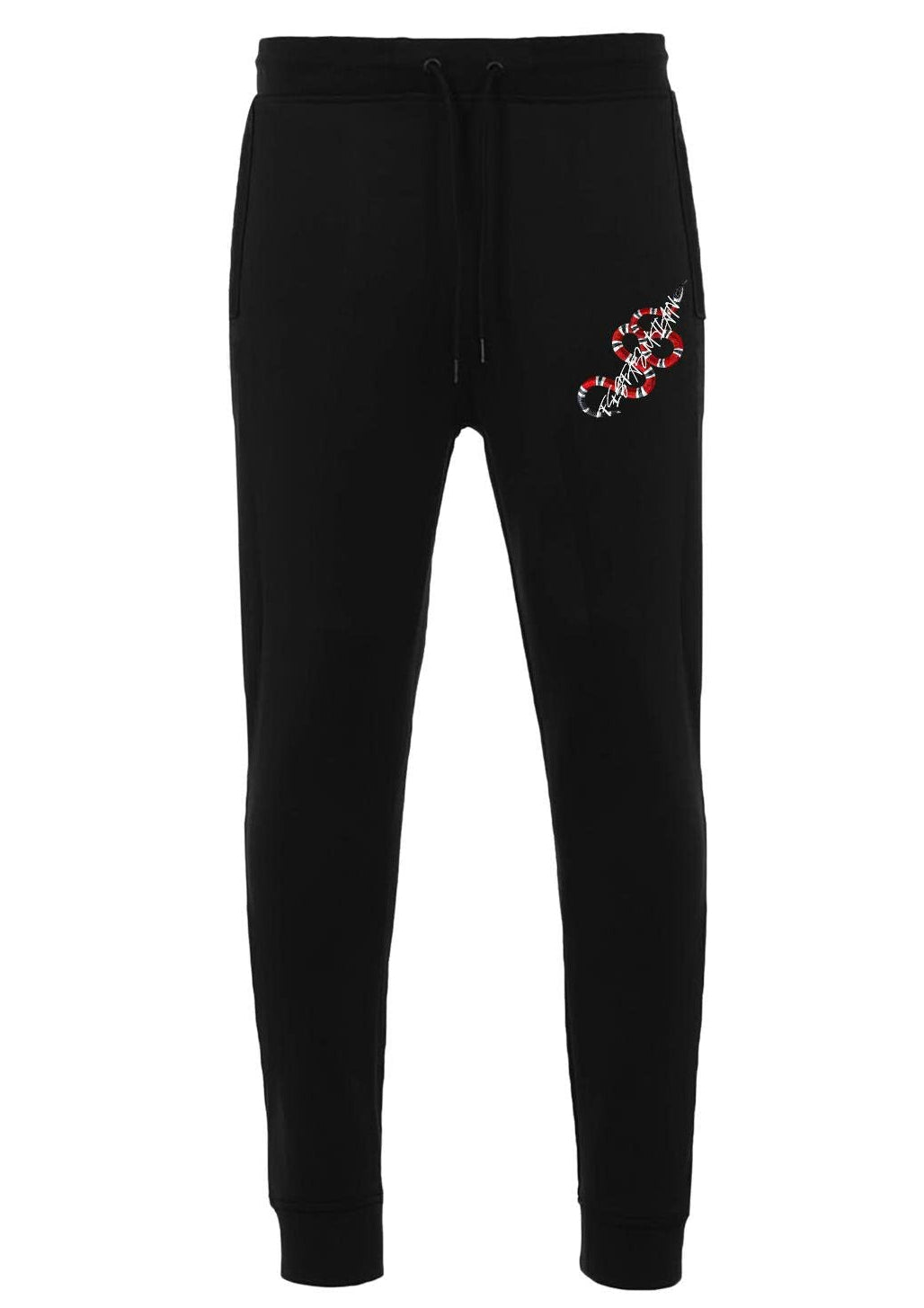 FesFas Snake-print Hoodie Set | Black