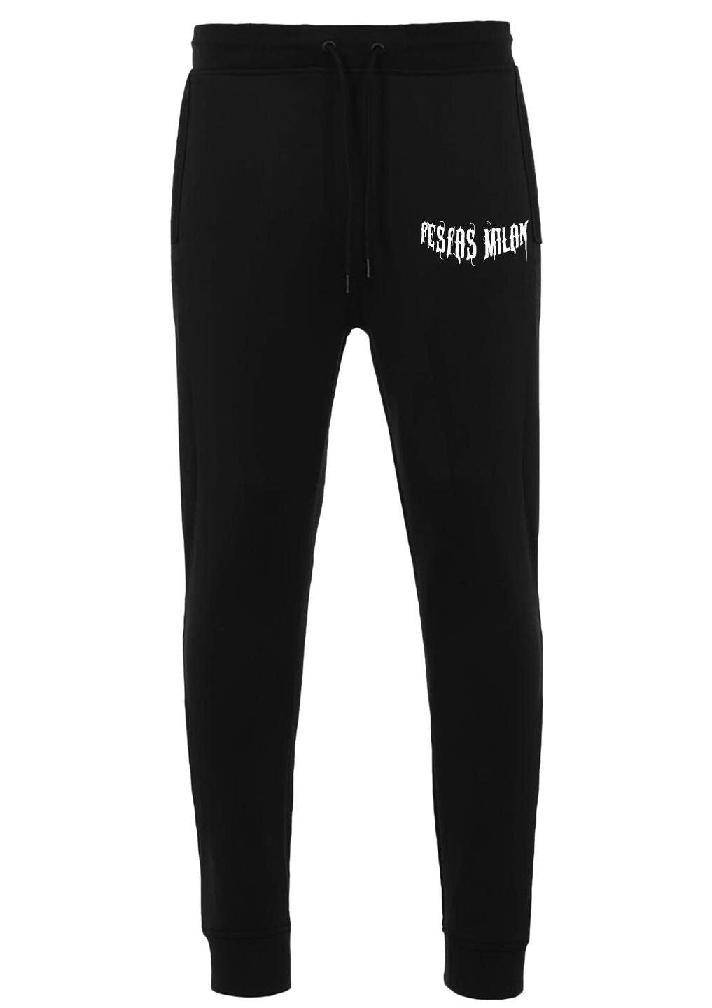 FesFas Graphic-print Sweatshirt Set | Black