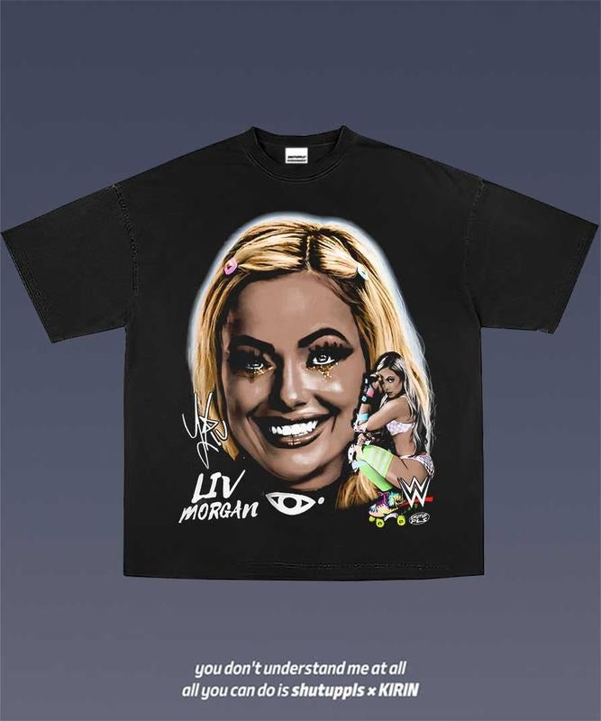 LIV MORGAN 1.0 VINTAGE TEE | GRAPHIC T-SHIRT SWEATSHIRT HOODIE | GIFT FOR FAN | GrindPrints.com