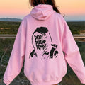 Luigi Defend Depose Deny Garment-Dyed Heavyweight Shirt Sweatshirt printed on the front, Hoodie printed on the back