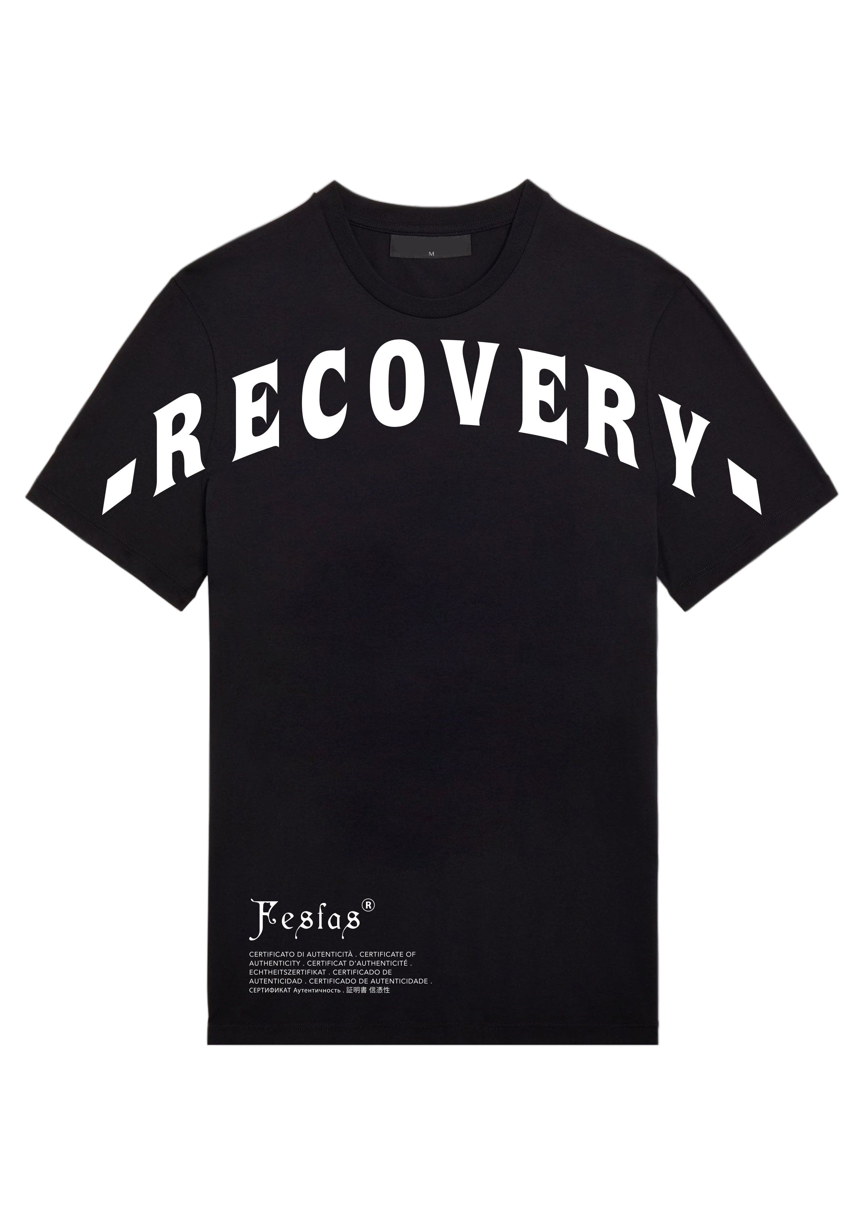 FesFas graphic-print T-shirt | Black | Men