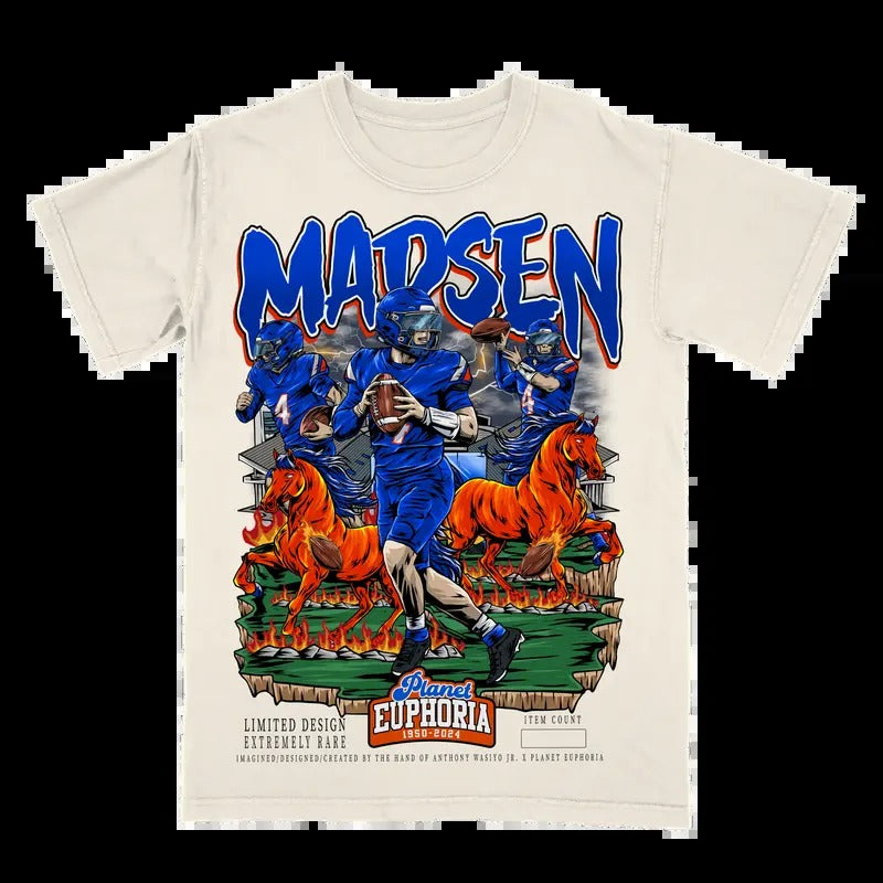 Maddux Madsen Tee - Soft and Comfortable Shirt - Unisex - Graphic T-Shirt Hoodie, Sweatshirt | GrindPrints.com