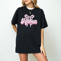 Mama Shirt, Coquette Shirt, Pink Bow Shirt, Soft Girl Shirt, Cute Mom Sweatshirt, Mama Gift, Mother Days Gift, Gift To...