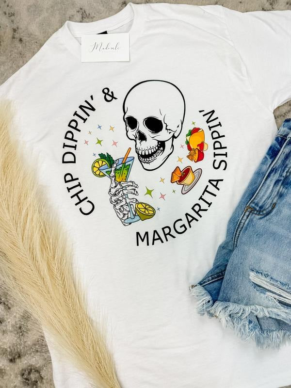 Margarita Sippin' Graphic Tee Hoodie, Sweatshirt | GrindPrints.com