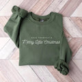 Merry Christmas Sweatshirt, Merry and Bright Christmas Hoodie, Minimal Christmas Shirt, Xmas Tee Casual Classic Cotton...
