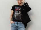 FesFas cavalry-print T-shirt | Black