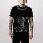 FesFas eclipse-print T-shirt | Black | Men