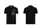 FesFas Guide Of Souls-print Polo Shirt | Black
