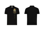 FesFas King Tut-print Polo Shirt | Black