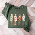 Nutcracker Coquette Sweatshirt, Christmas Nutcracker Sweatshirt, Coquette Bow Sweatshirt, Ballet Doll Coquette Shirt,...