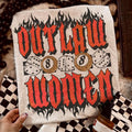 Out-law Women Flames shirt, vintage crewneck sweatshirts, western outfit women, cowgirl outfits, western clothing stuff...