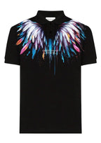 FesFas desert eagle-print Polo Shirt | Black