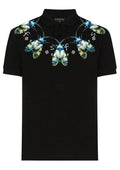 FesFas Beetle-print Polo Shirt | Men | Black