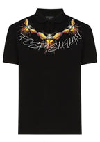 FesFas Beetle-print Polo Shirt | Black