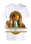 FesFas egypt queen-print T-shirt | White