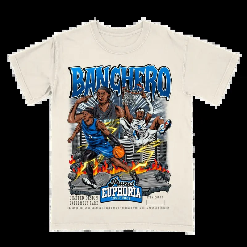 Paolo Banchero Tee - Soft and Comfortable Shirt - Unisex - Graphic T-Shirt Hoodie, Sweatshirt | GrindPrints.com