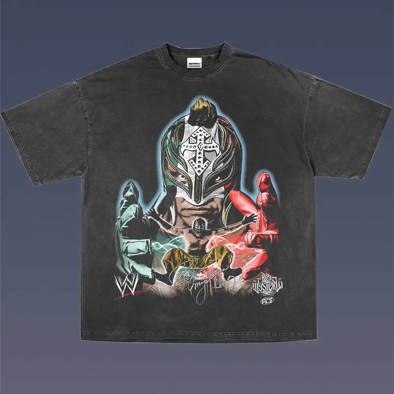 REY MYSTERIO 1.3 VINTAGE TEE | GRAPHIC T-SHIRT SWEATSHIRT HOODIE | GIFT FOR FAN | GrindPrints.com