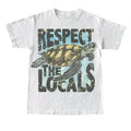 Respect The Locals Turtle Ocean Vintage T-Shirt, Retro Sea Animal T Shirt, Sealife, Turtle Lovers, Orca, Whale, Dolphin,...
