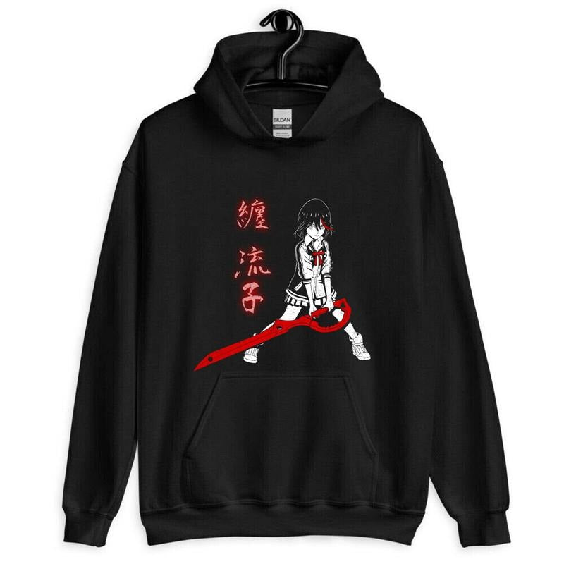 Ryuko Matoi Kill La Kill Low Polygon Anime Killer Warrior T-Shirts, Hoodie, Sweatshirt