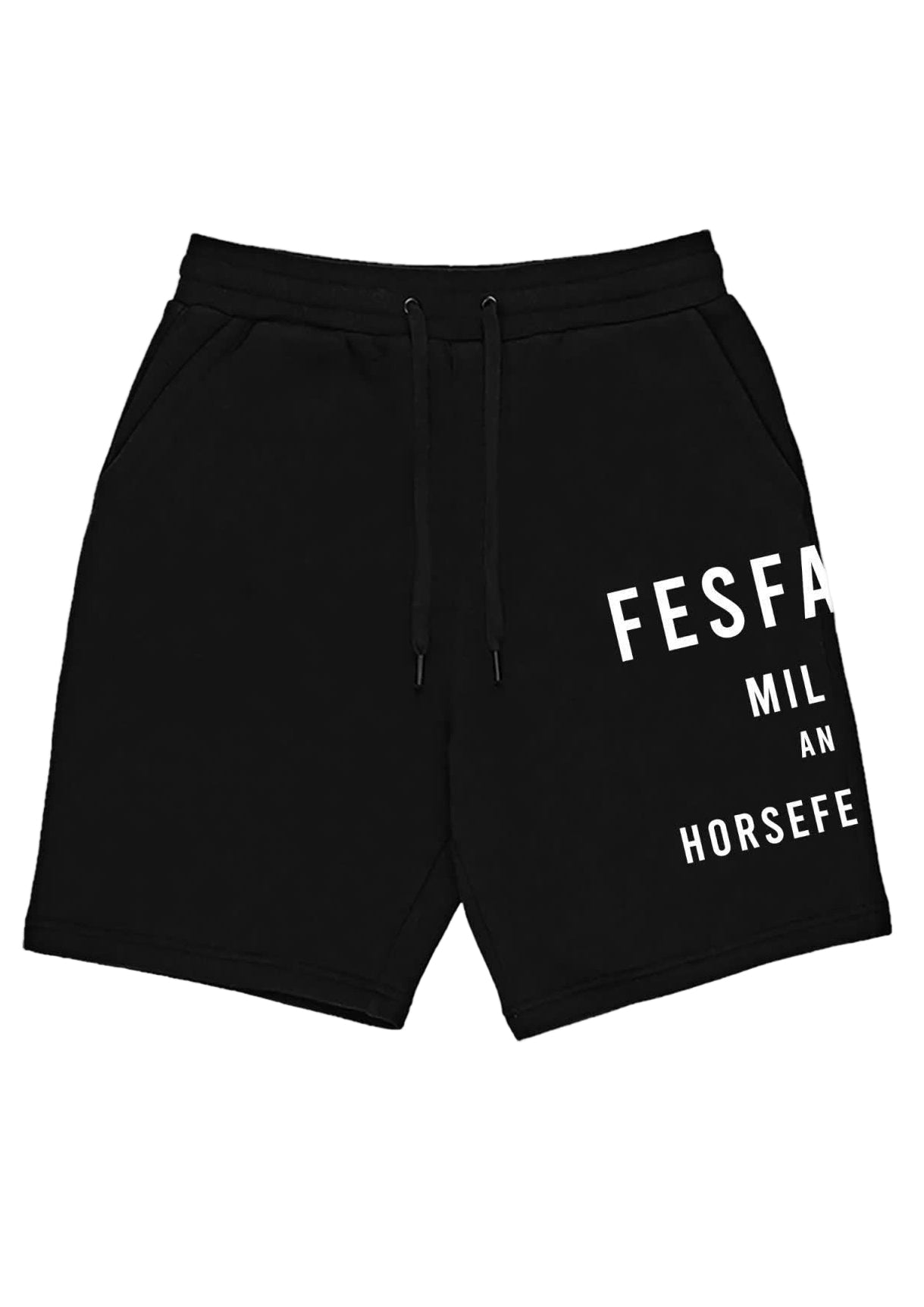 FesFas Drawstring Shorts | Black