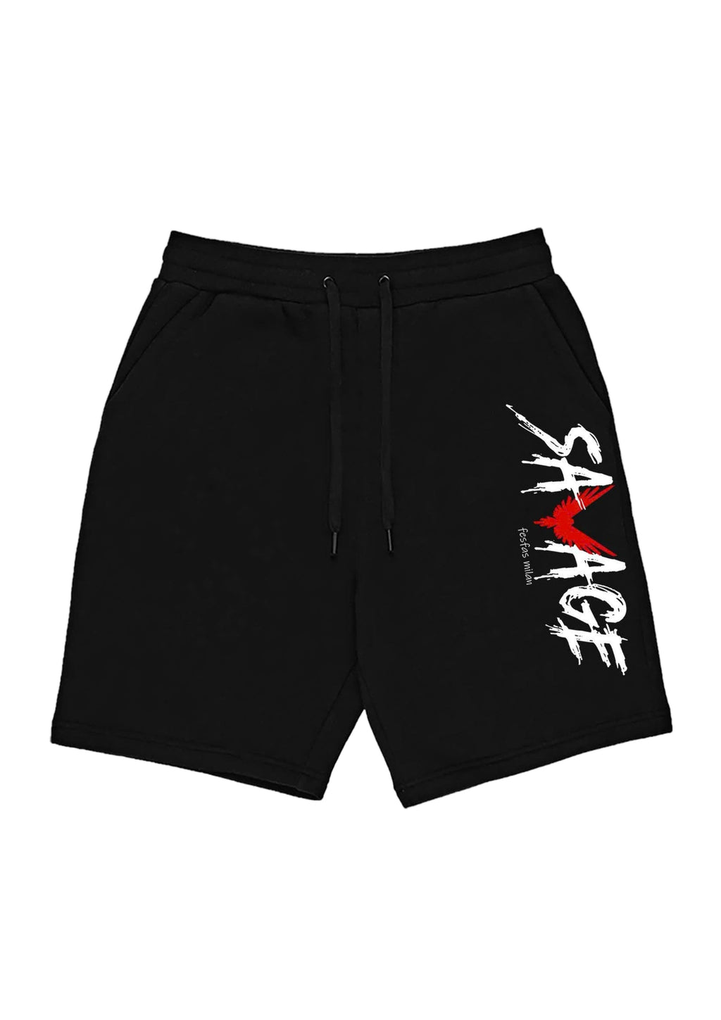 FesFas Drawstring Shorts | Black