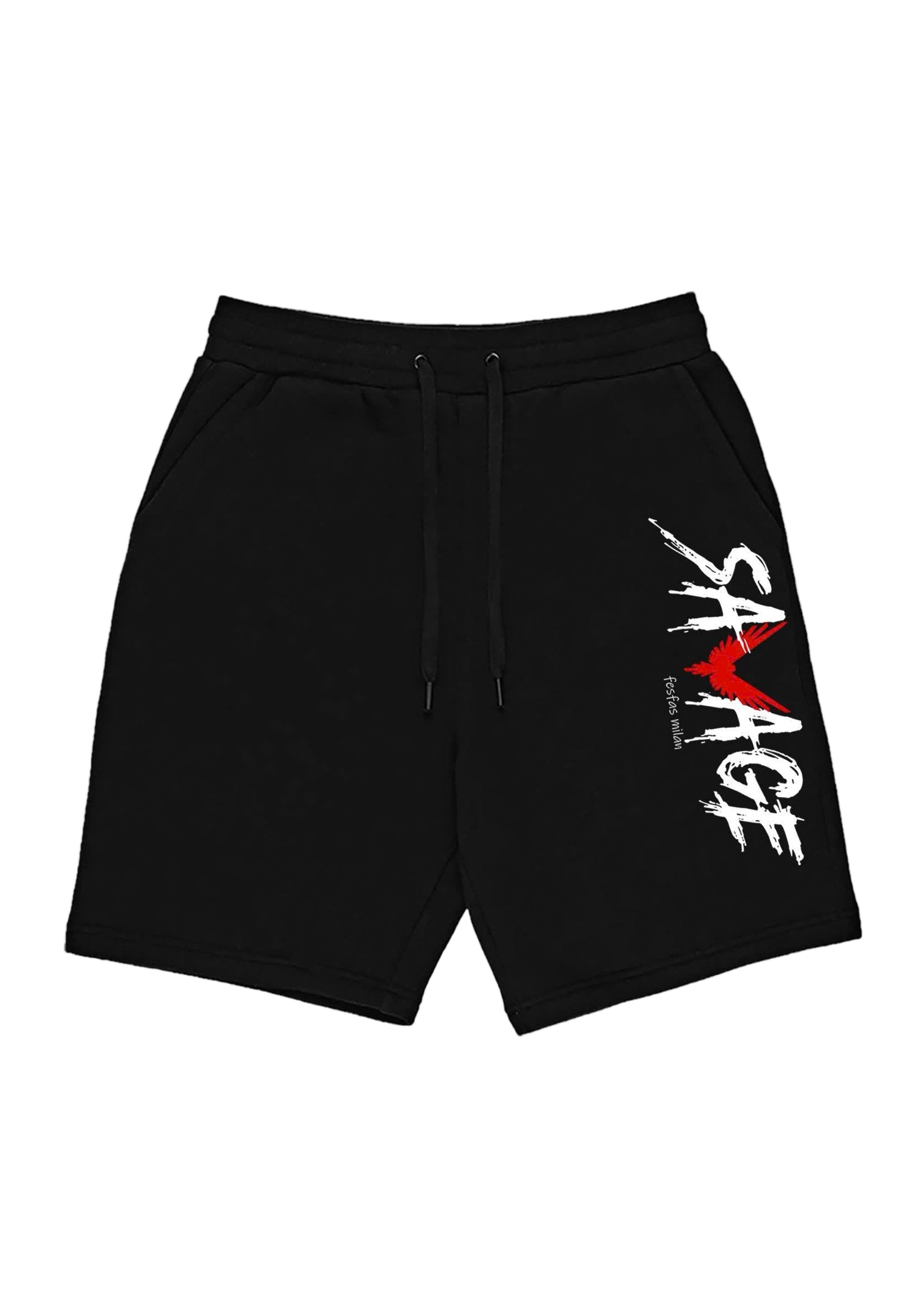 FesFas Drawstring Shorts | Black