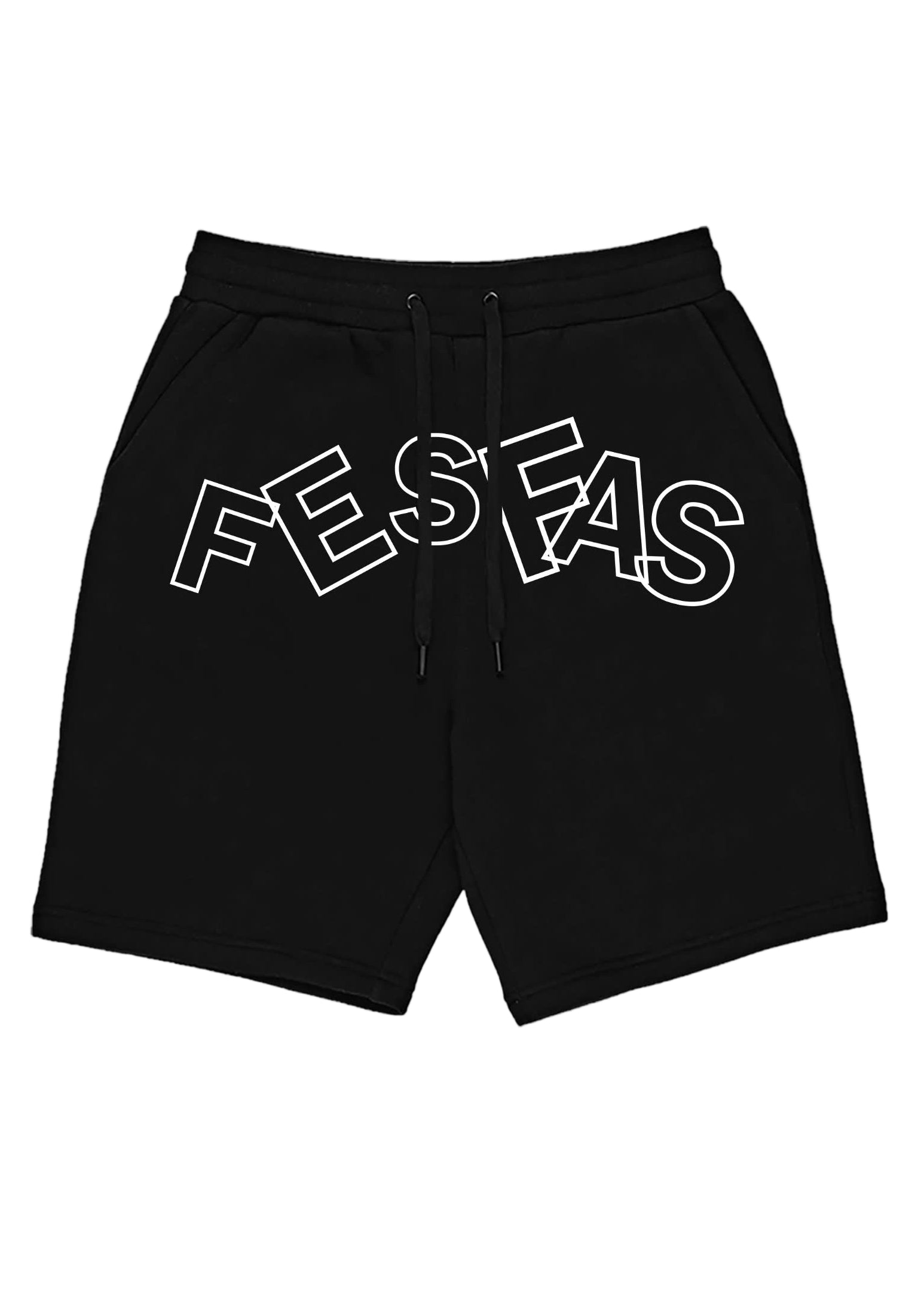 FesFas Drawstring Shorts | Black
