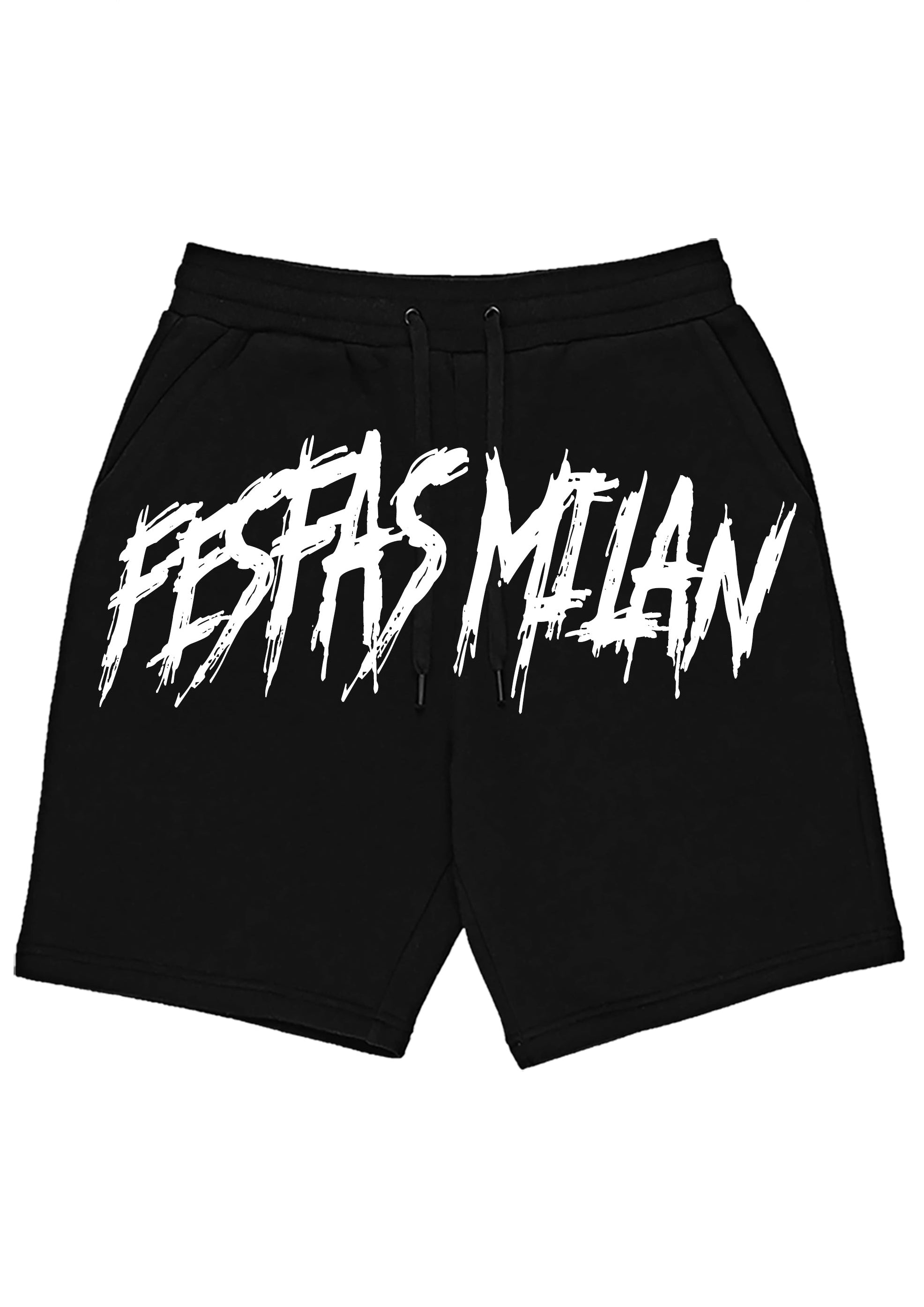 FesFas Drawstring Shorts | Black