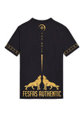 FesFas wolf-print T-shirt | Black | Men