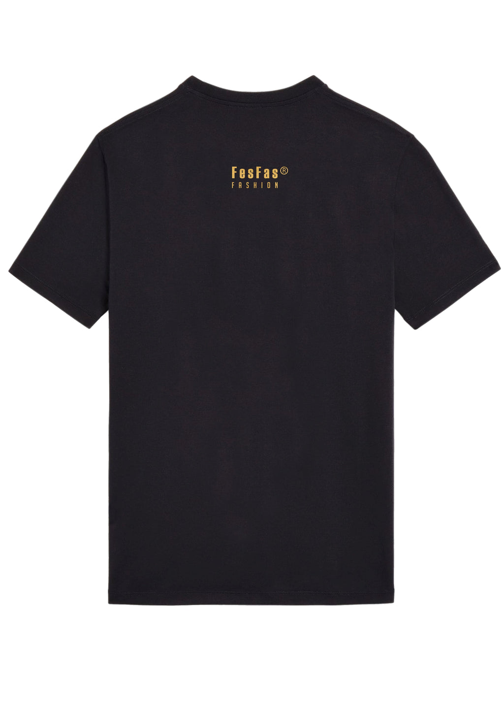 FesFas sculpture-print T-shirt | Black