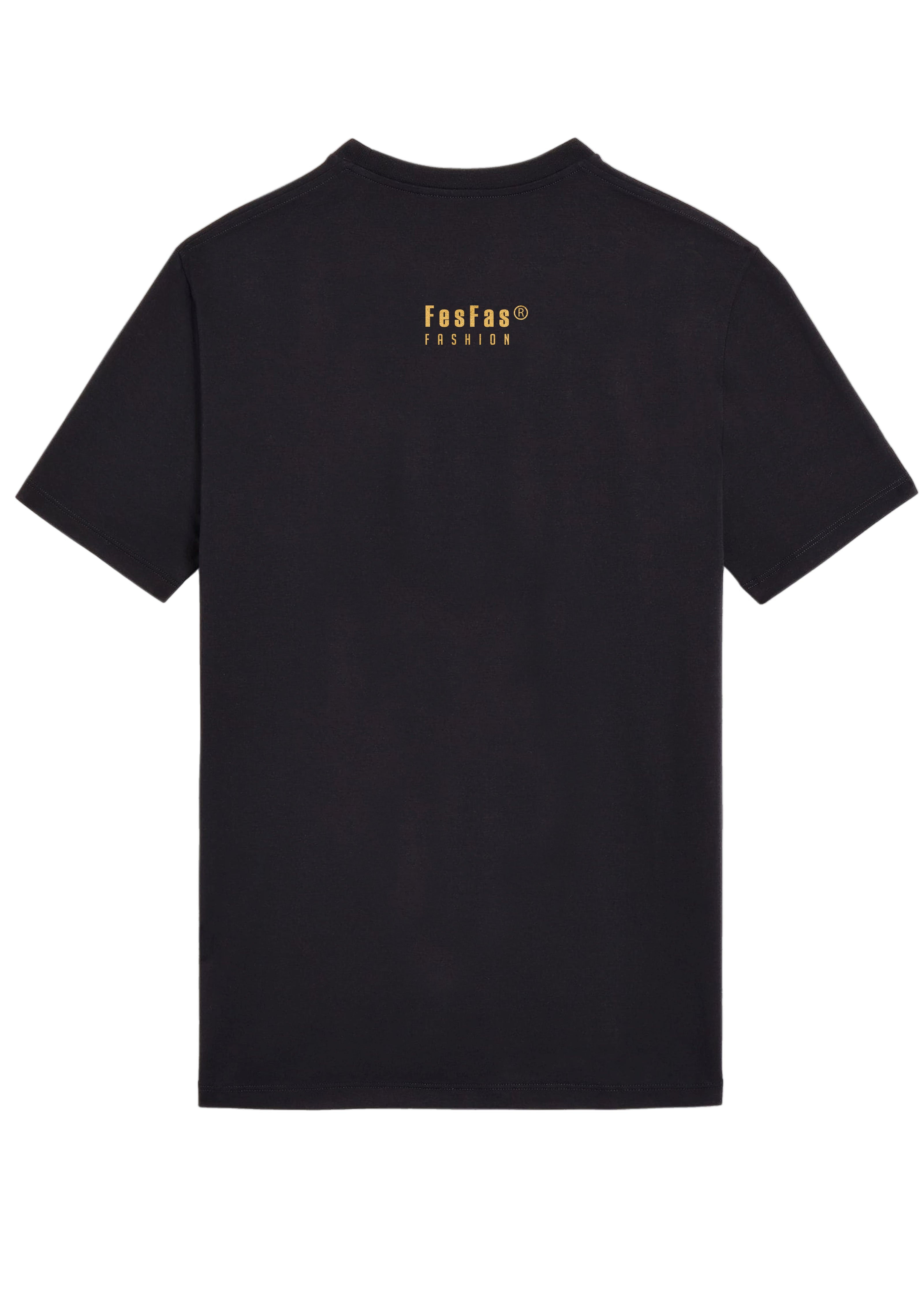 FesFas sculpture-print T-shirt | Black