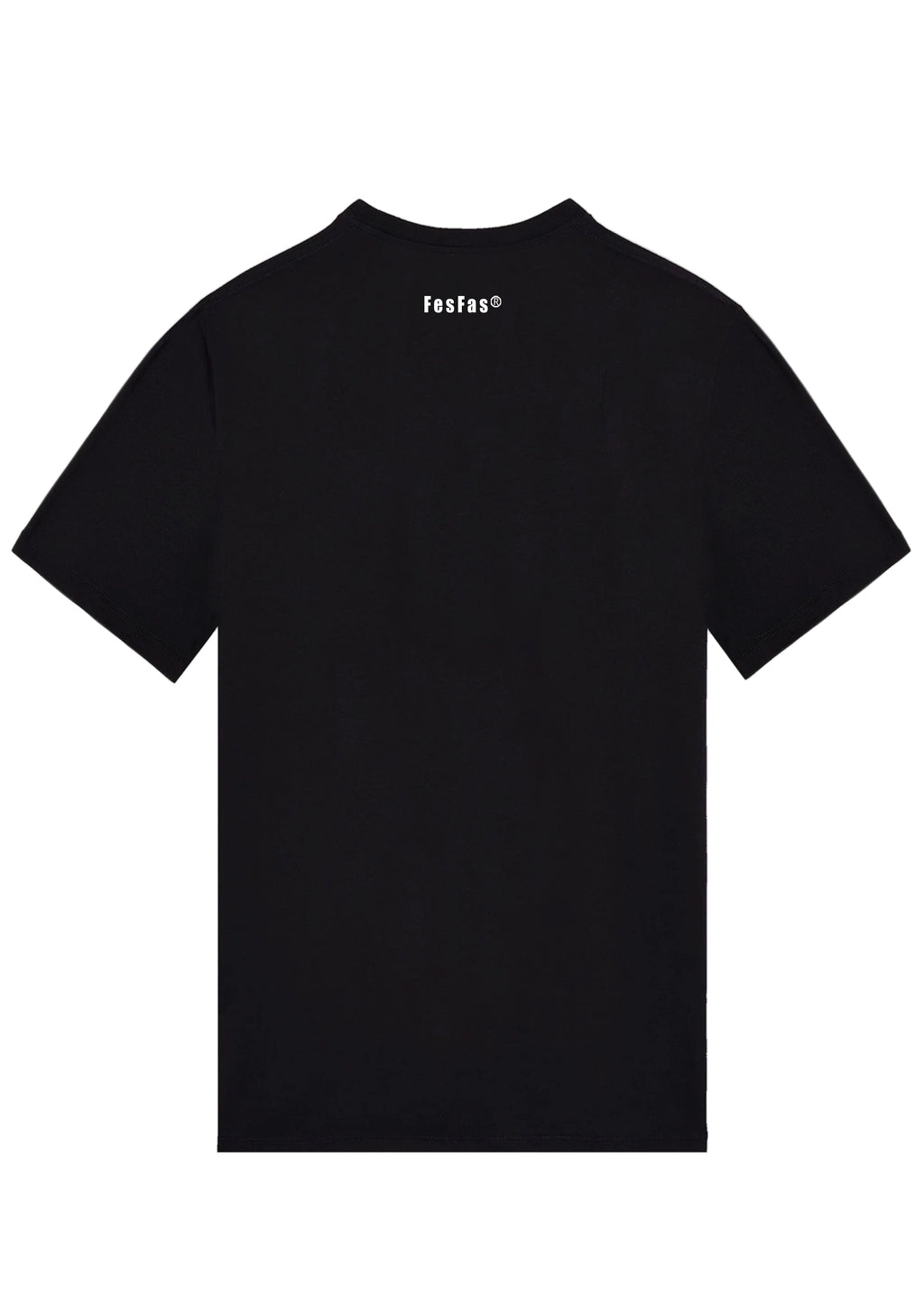 FesFas starry night-print T-shirt | Black
