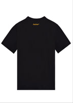 FesFas angel-print T-shirt | Black