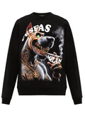 FesFas Dog-print Sweatshirt | Black