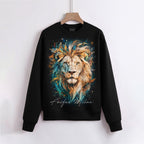 FesFas Lion-print Sweatshirt | Black