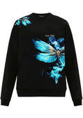 FesFas Dragonfly-print Sweatshirt Set | Black