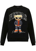 FesFas Bear-print Sweatshirt Set | Black