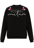 FesFas Graphic-print Sweatshirt Set | Black