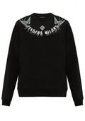 FesFas Graphic-print Sweatshirt Set | Black | Men