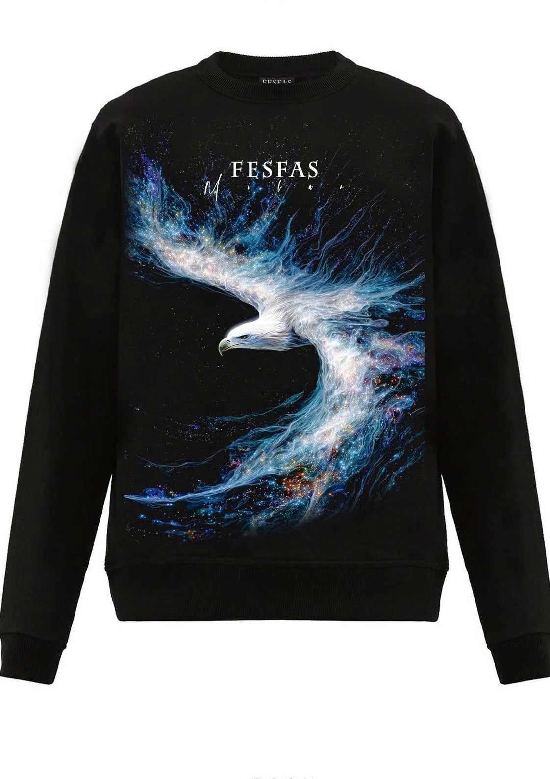 FesFas Eagle-print Sweatshirt | Black