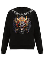 FesFas dragon-print Sweatshirt | Black