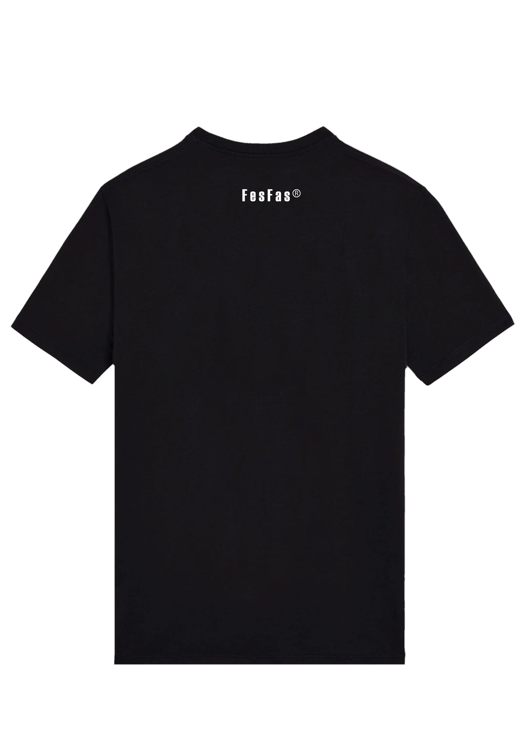 FesFas graphic-print T-shirt | Black