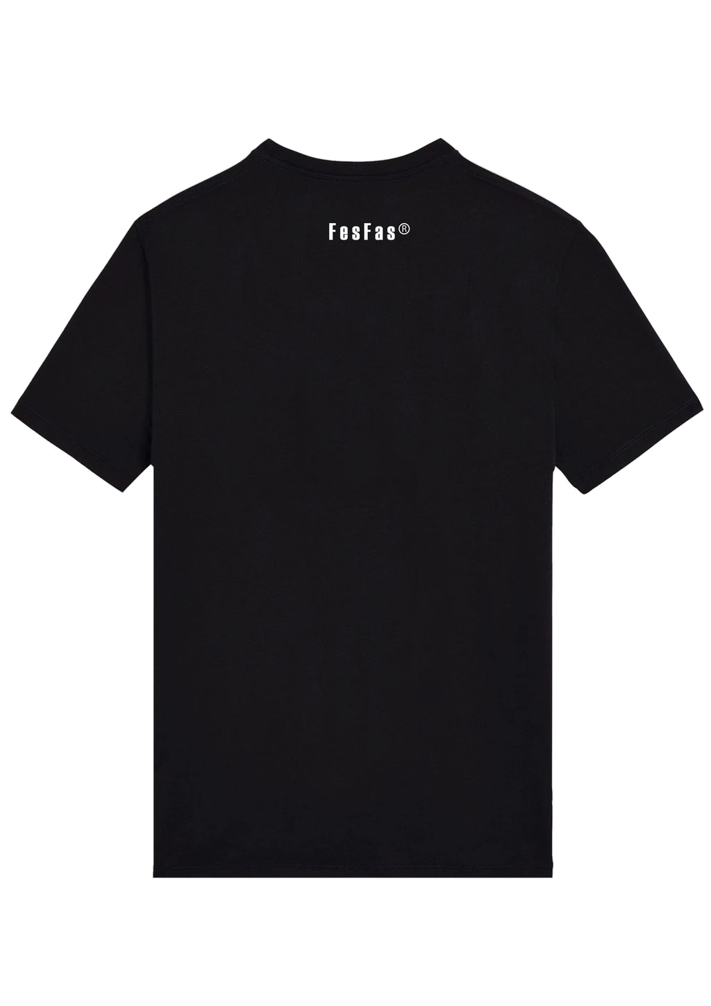 FesFas beauty-print T-shirt | Black