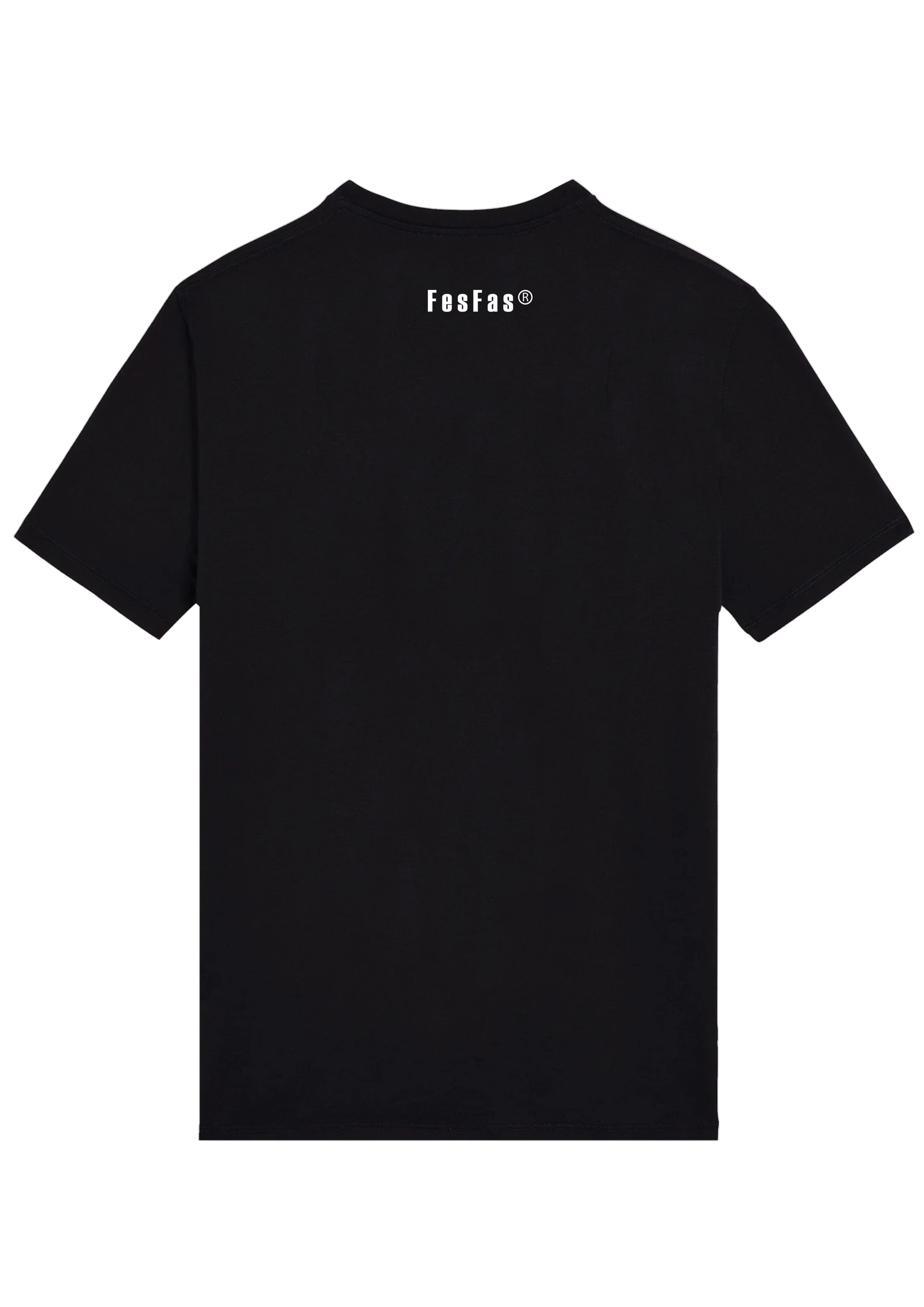 FesFas beauty-print T-shirt | Black