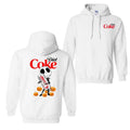 Skellington Diet Coke Halloween 2 Sided Hoodie T-Shirt, Diet Coke Hoodie For Men And Women Sweatshirt | GrindPrints.com